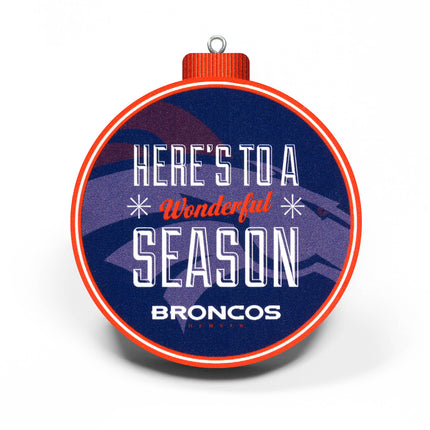 Denver Broncos 3D StadiumView Ornaments