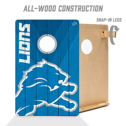 Detroit Lions 2x3 Cornhole Boards