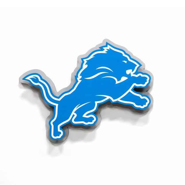 Detroit Lions 3DX Die Cut Logo