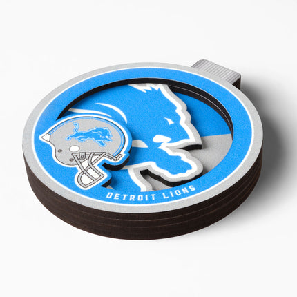 Detroit Lions 3D Logo Series Ornament