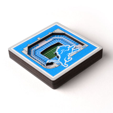 Detroit Lions 3D StadiumView Magnets
