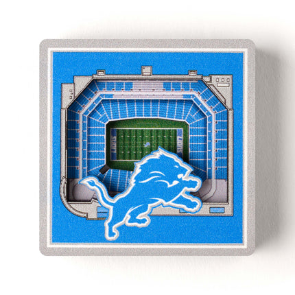 Detroit Lions 3D StadiumView Magnets