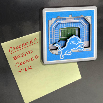 Detroit Lions 3D StadiumView Magnets