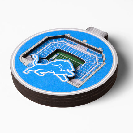 Detroit Lions 3D StadiumView Ornaments