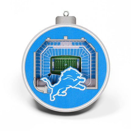 Detroit Lions 3D StadiumView Ornaments