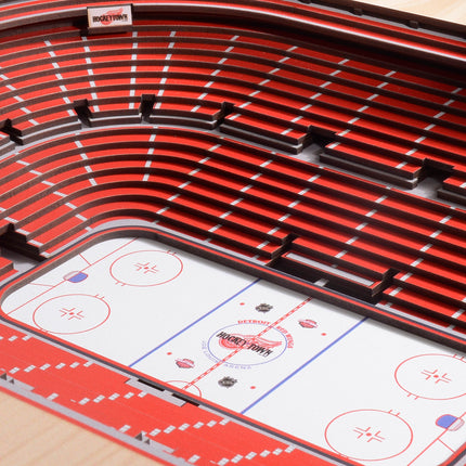 Detroit Red Wings 25 Layer Arena Art