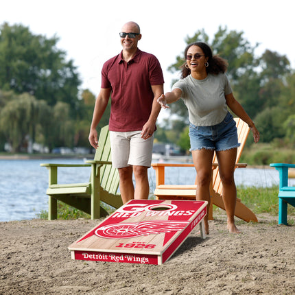 Detroit Red Wings 2x4 Cornhole