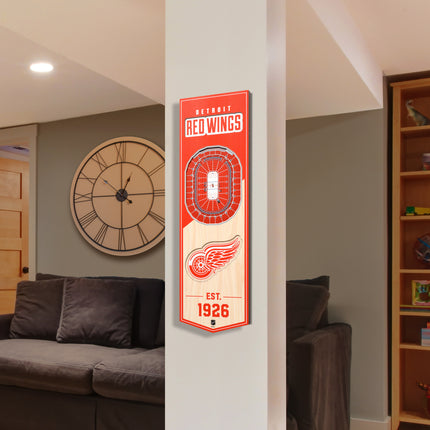 Detroit Red Wings 3D Stadium 6x19 Banners