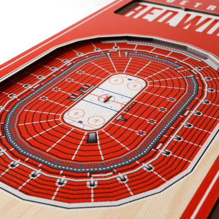 Detroit Red Wings 3D Stadium 6x19 Banners