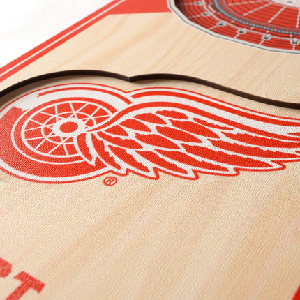 Detroit Red Wings 3D Stadium 6x19 Banners