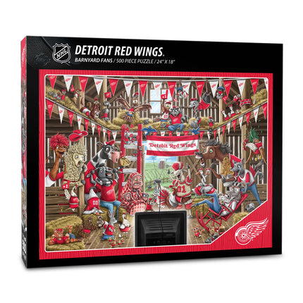 Colorado Avalanche Barnyard Fans Puzzle - 500 PC