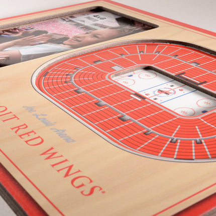 Detroit Red Wings 3D StadiumView Picture Frame