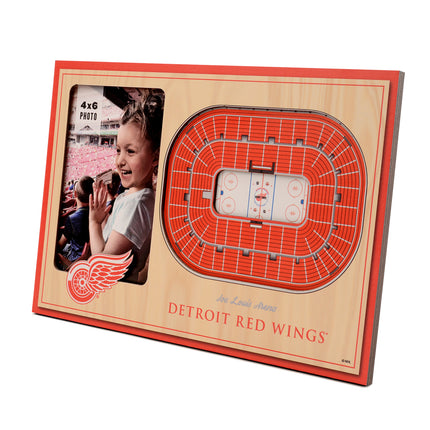 Detroit Red Wings 3D StadiumView Picture Frame