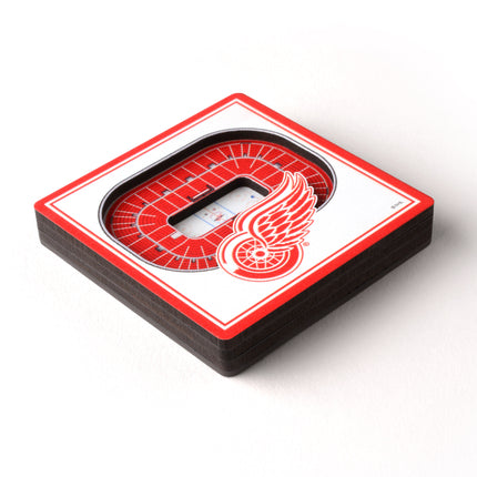 Detroit Red Wings 3D StadiumView Magnets