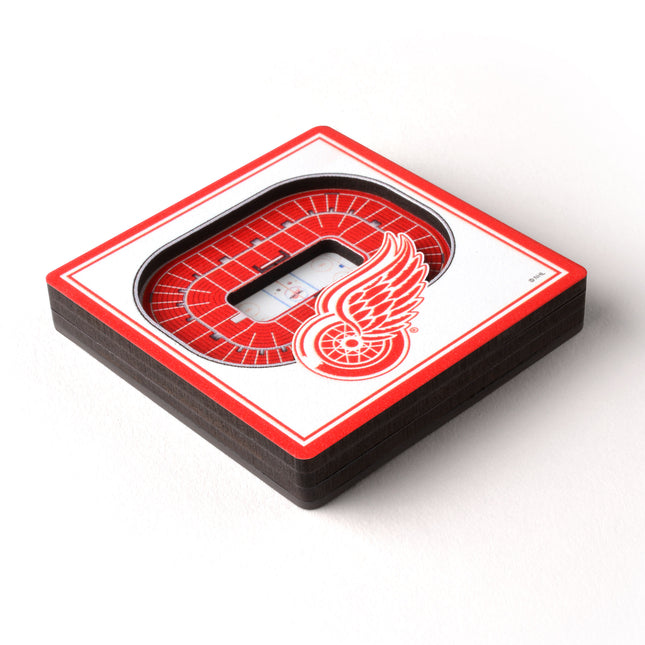 Detroit Red Wings 3D StadiumView Magnets