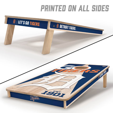 Detroit Tigers Cornhole Boards 2x4