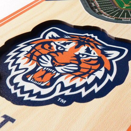 Detroit Tigers 3D Stadium 6x19 Banners