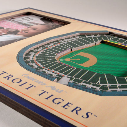 Detroit Tigers 3D StadiumView Picture Frame