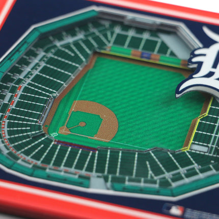 Detroit Tigers 3D Stadium View Coasters