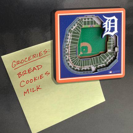 Detroit Tigers 3D StadiumView Magnets