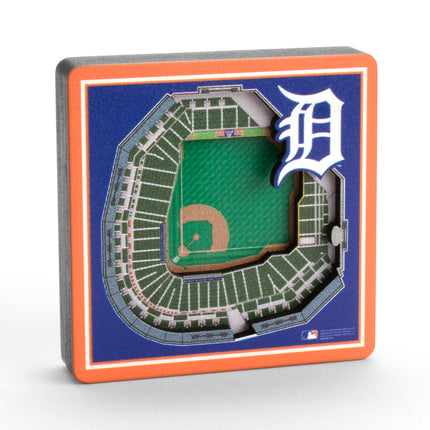 Detroit Tigers 3D StadiumView Magnets