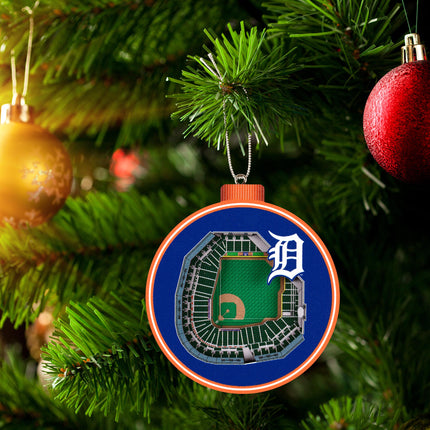 Detroit Tigers 3D StadiumView Ornaments