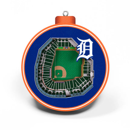 Detroit Tigers 3D StadiumView Ornaments
