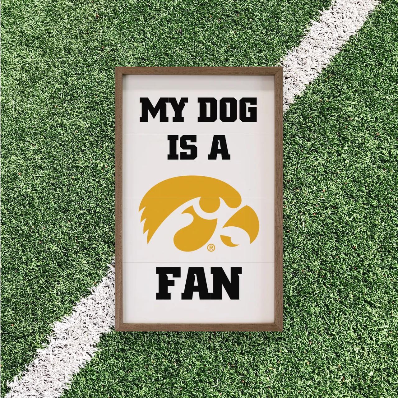 Iowa Hawkeyes Artwork Vertical | Iowa Hawkeyes Wall Art (Officially Licensed)