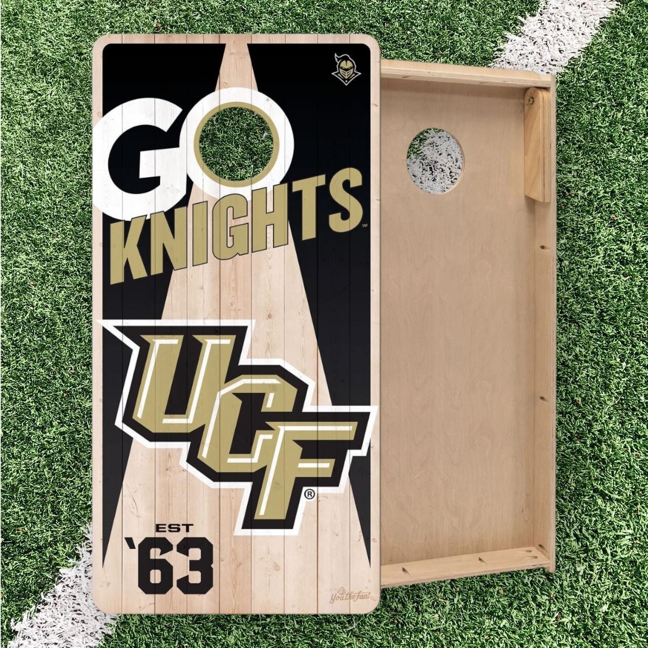 UCF Knights Cornhole Boards 2x4 (Officially Licensed)