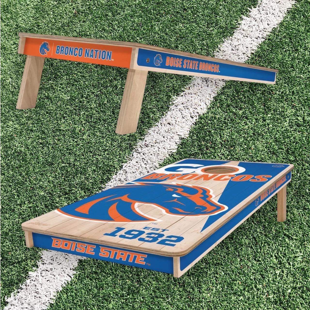 Boise State Broncos Cornhole Boards 2x4 (Officially Licensed)