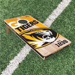 Load image into Gallery viewer, Missouri Tigers Cornhole Boards 2x4 (Officially Licensed)
