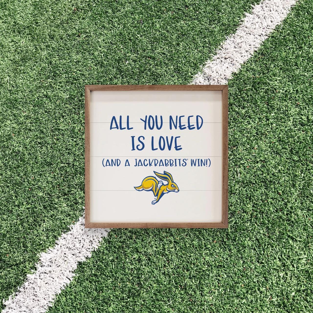 South Dakota State Jackrabbits Artwork | South Dakota State Jackrabbits Wall Art (Officially Licensed)Square