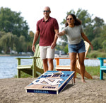 Load image into Gallery viewer, North Carolina Tarheels Cornhole Boards 2x4 (Officially Licensed)
