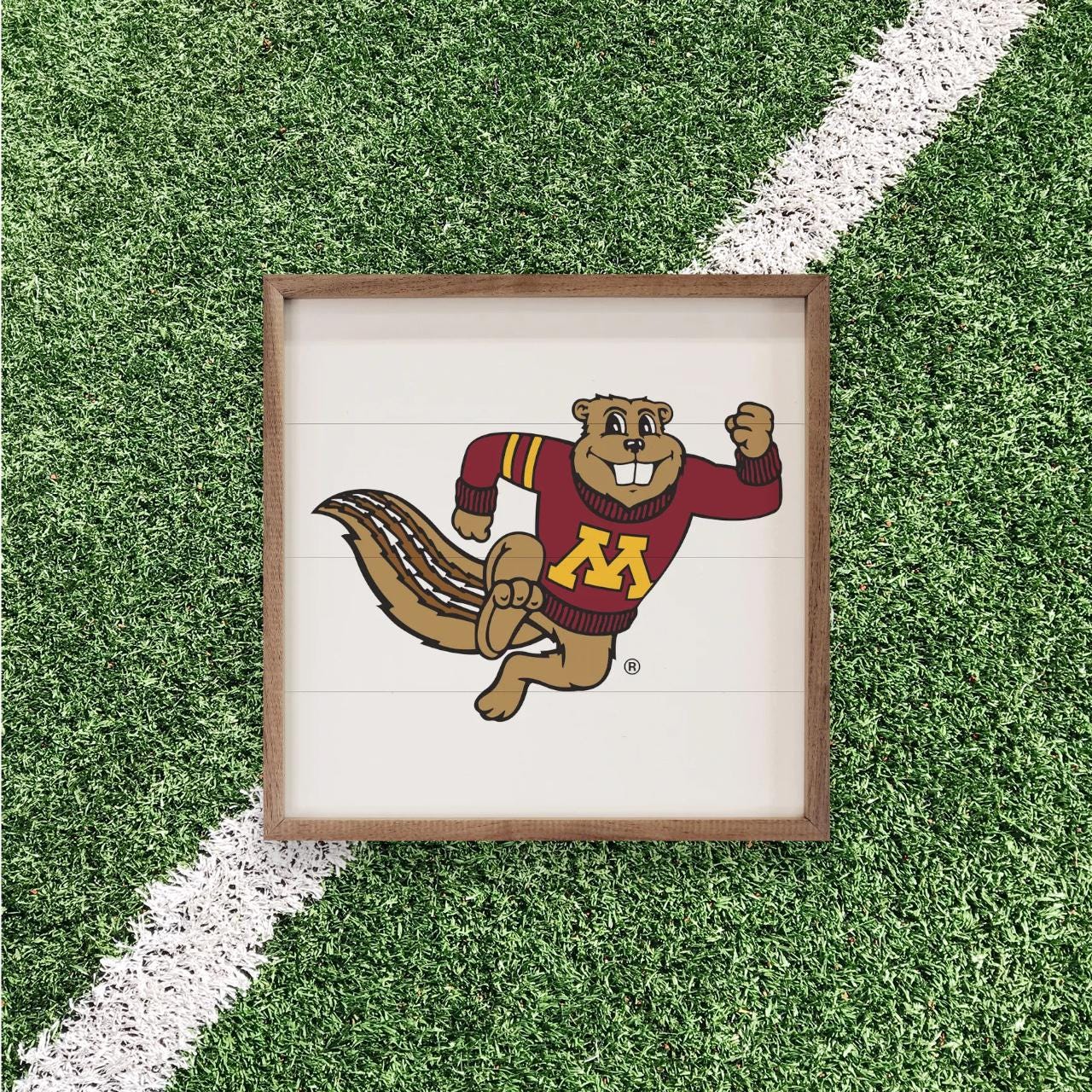 Minnesota Gophers Artwork | Minnesota Gophers Wall Art (Officially Licensed)Square