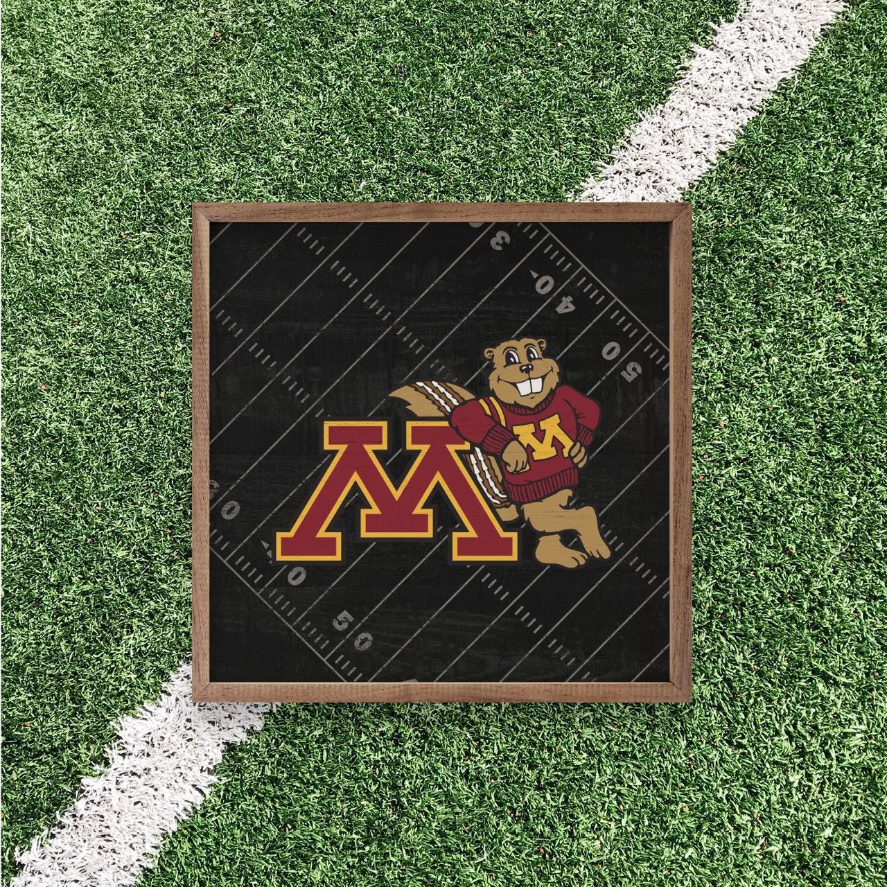 Minnesota Gophers Artwork | Minnesota Gophers Wall Art (Officially Licensed)Square