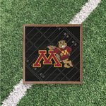 Load image into Gallery viewer, Minnesota Gophers Artwork | Minnesota Gophers Wall Art (Officially Licensed)Square
