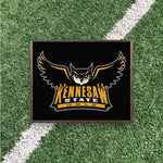 Load image into Gallery viewer, Kennesaw State Owls Artwork | Kennesaw State Owls Wall Art (Officially Licensed)Square
