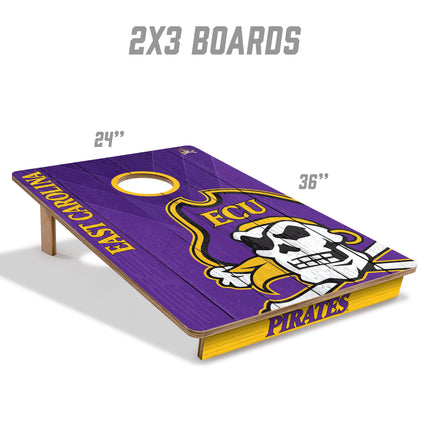 East Carolina Pirates 2x3 Cornhole
