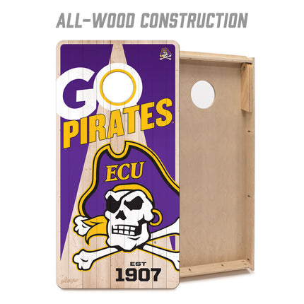 ECU Pirates 2x4 Cornhole Boards
