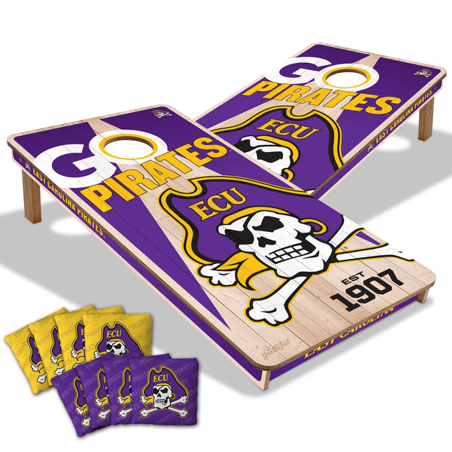 ECU Pirates 2x4 Cornhole Boards
