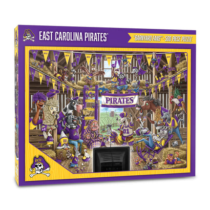 ECU Pirates Barnyard Fans Puzzle - 500 PC