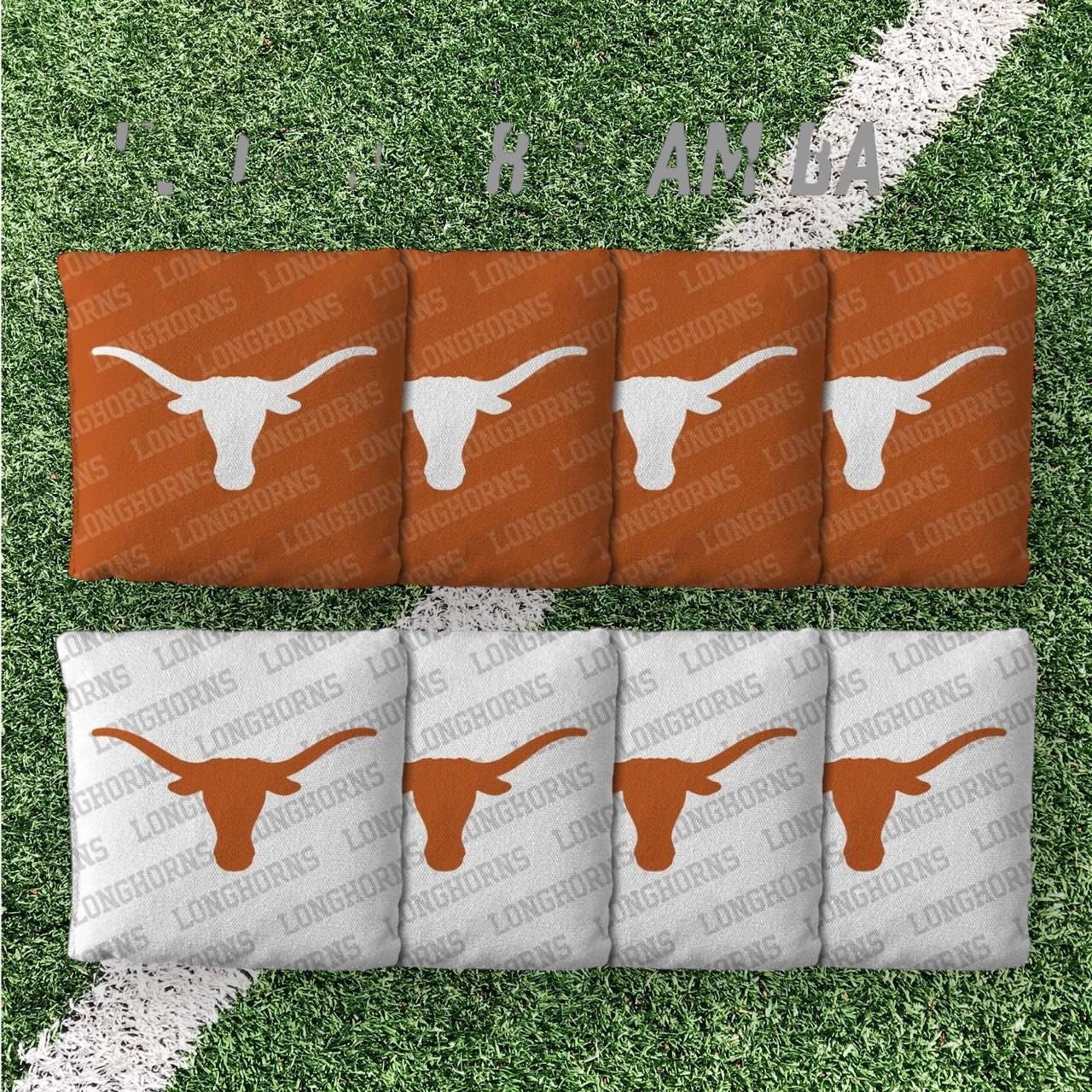 Texas Longhorns Cornhole Boards 2x4 (Officially Licensed)