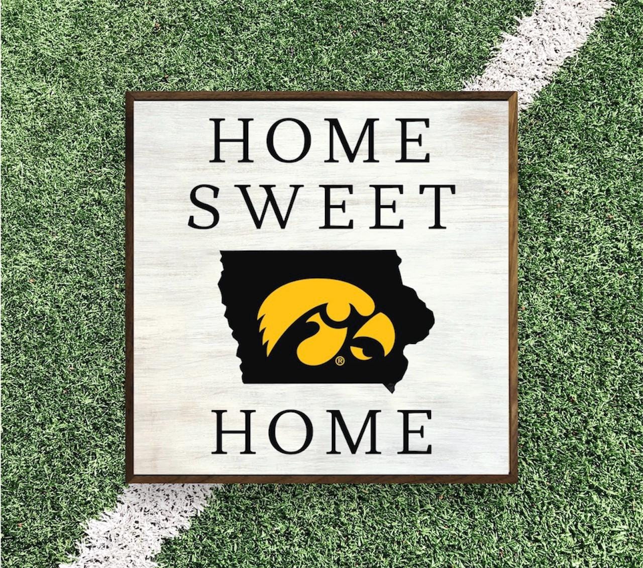 Iowa Hawkeyes Artwork | Iowa Hawkeyes Wall Art (Officially Licensed)Square