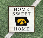 Load image into Gallery viewer, Iowa Hawkeyes Artwork | Iowa Hawkeyes Wall Art (Officially Licensed)Square
