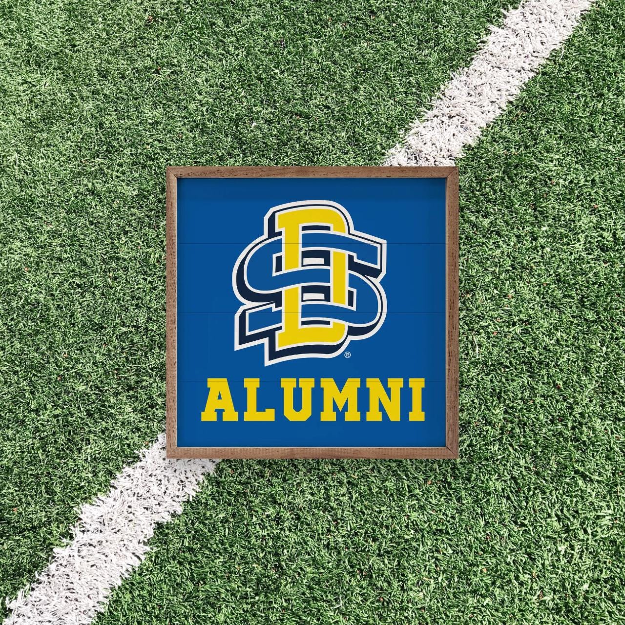 South Dakota State Jackrabbits Artwork | South Dakota State Jackrabbits Wall Art (Officially Licensed)Square