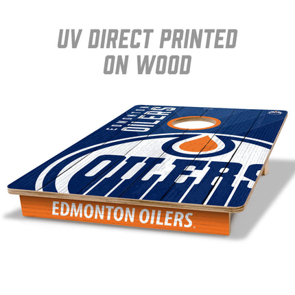 Edmonton Oilers 2x3 Cornhole Boards