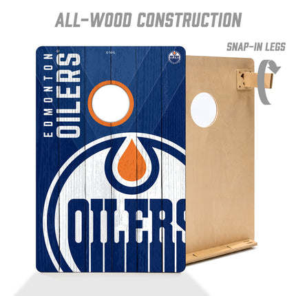 Edmonton Oilers 2x3 Cornhole Boards