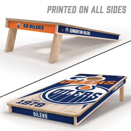Edmonton Oilers 2x4 Cornhole
