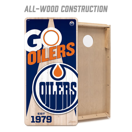 Edmonton Oilers 2x4 Cornhole