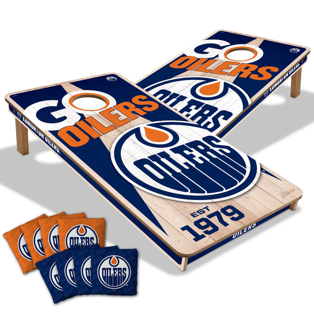 Edmonton Oilers 2x4 Cornhole